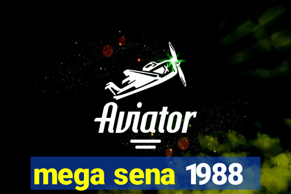 mega sena 1988